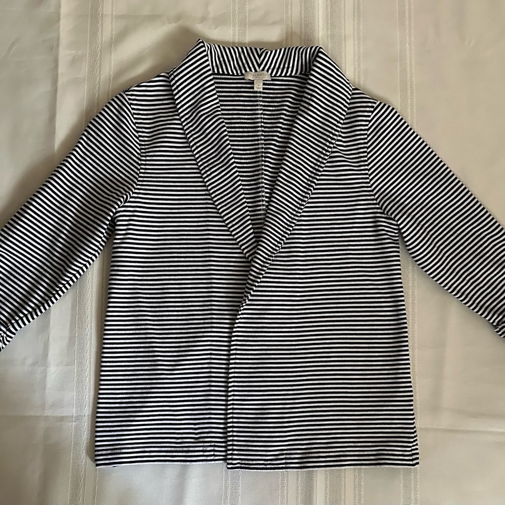 Talbots Teal Open-Front Cardigans - Picture 9 of 14